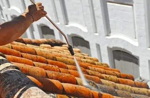 Nettoyage de toitures - Saint-Germain-Laxis